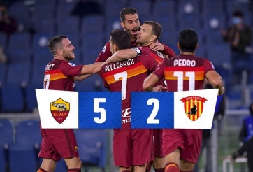 Video bàn thắng Roma 5-2 Benevento | Vòng 4 Serie A